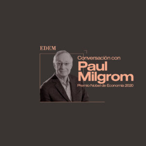 Evento: Conversación con Paul Milgrom,  Premio Nobel de Economía 2020