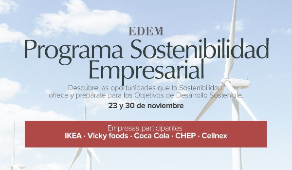 programa de sostenibilidad empresarial edicion de noviembre 2023